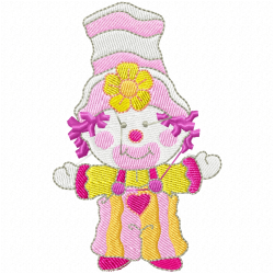 Joker Clowns Embroidery Design 4